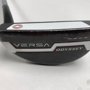 Odyssey Versa 9 Black White Black Putter 35.5" Mens LH