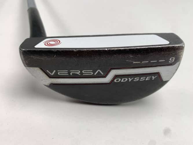 Odyssey Versa 9 Black White Black Putter 35.5" Mens LH