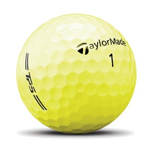 Taylor Made TP5 Golf Balls (Hi-Vis Yellow, 3pk) 1 Sleeve 2026 NEW
