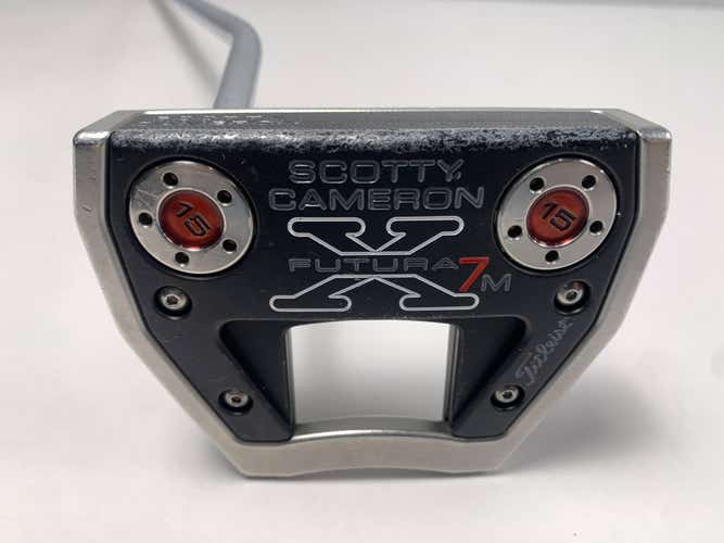 Scotty Cameron Futura X7M Putter 34" SuperStroke Tour 2.0 Mens LH