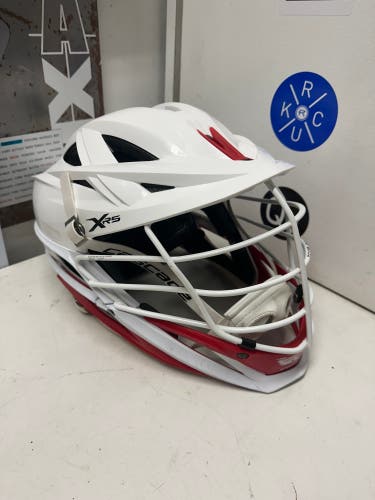Used Adult Cascade XRS Helmet - White (PRICE NEGOTIABLE)