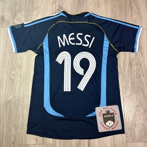 L Argentina Away 2006 Messi Retro Jersey