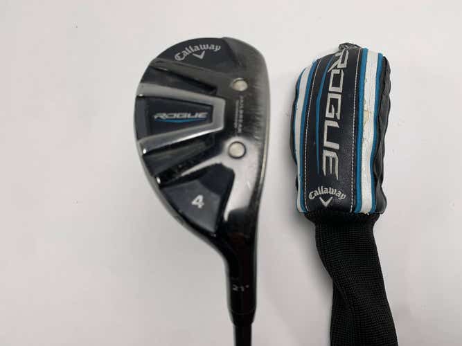 Callaway Rogue 4 Hybrid 21* Aldila Synergy 60g Senior Graphite Mens RH HC