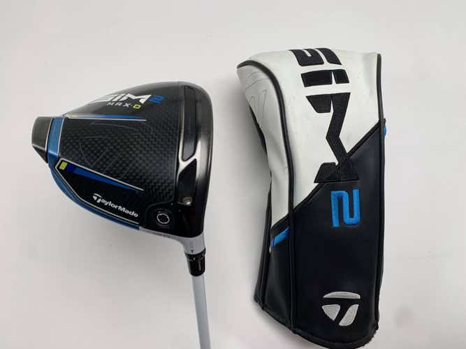 TaylorMade SIM2 MAX-D Driver 12* Fujikura Air Speeder 45g Senior Mens RH HC