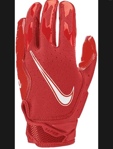 Red Size XL Adult Nike Vapor Jet 6.0 Gloves (New)