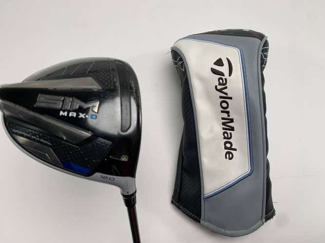 TaylorMade SIM MAX-D Driver 12* Helium 4F2 Senior Mens LH HC Midsize Grip