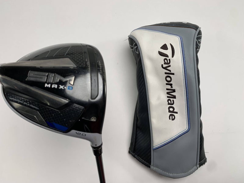 TaylorMade SIM MAX-D Driver 12* Helium 4F2 Senior Mens LH HC Midsize Grip