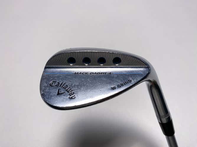 Callaway Mack Daddy 4 Chrome Lob Wedge LW 60* 12 Bounce W-Grind Ladies RH