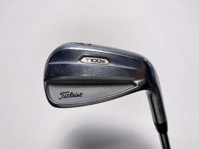 Titleist T100S 2021 Single 9 Iron True Temper AMT Black S300 Stiff Steel Mens RH