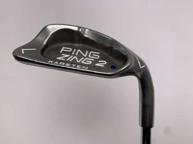 Ping Zing 2 Lob Wedge LW Blue Dot 1* Up Karsten JZ Wedge Steel Mens RH
