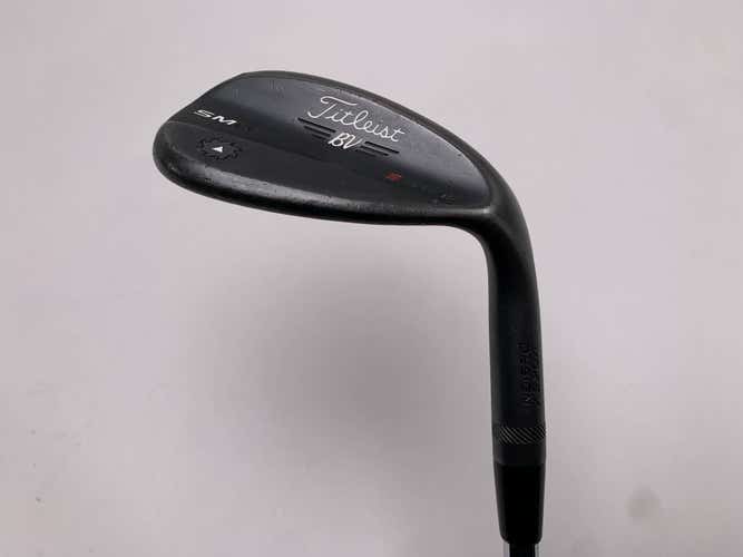 Titleist Vokey SM6 Jet Black Lob Wedge LW 60* 10 Bounce S-Grind Wedge RH