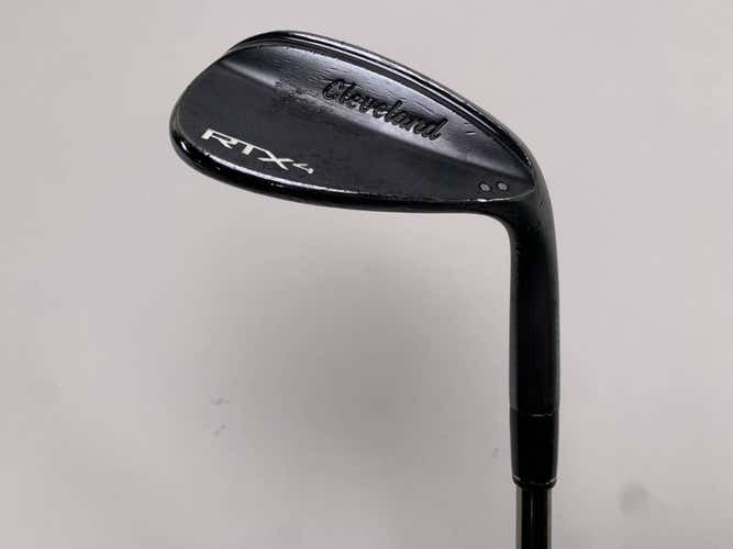 Cleveland RTX 4 Black Satin Wedge 54* 10 Bounce MID Recoil F4 Stiff Graphite RH