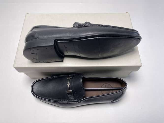 Peter Millar Hyperlight Leather Bit Loafer Shoes Black Men's SZ 9