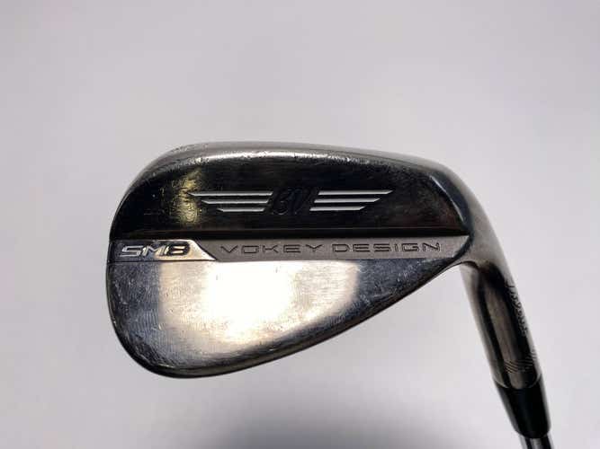 Titleist Vokey SM8 Brushed Steel Wedge 50* 8 Bounce F-Grind Wedge Steel Mens RH