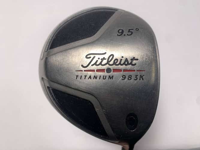 Titleist 983 K Driver 9.5* Grafalloy ProLite Stiff Graphite Mens RH