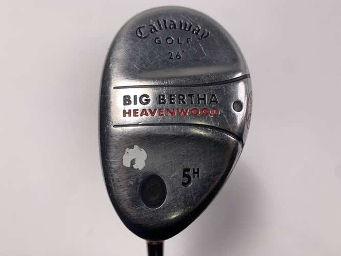 Callaway Big Bertha Heavenwood 5 Hybrid 26* RCH 75w Regular Graphite Mens LH