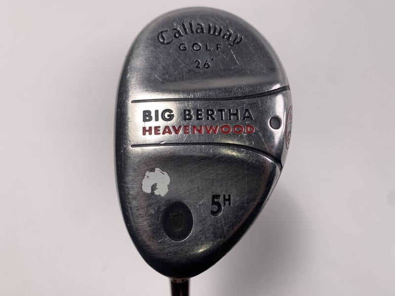 Callaway Big Bertha Heavenwood 5 Hybrid 26* RCH 75w Regular Graphite Mens LH