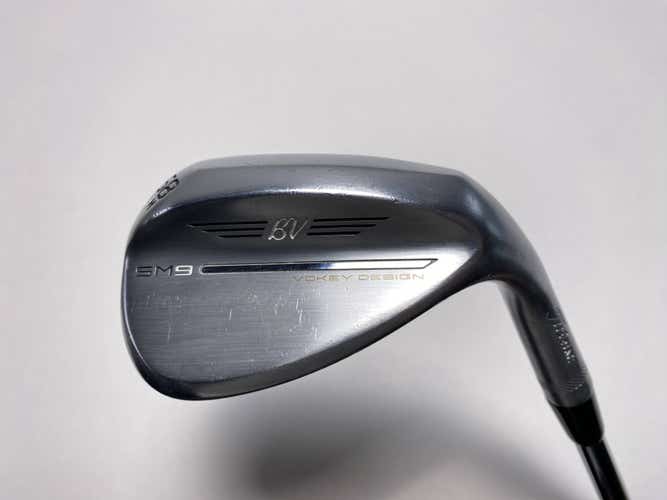 Titleist Vokey SM9 Tour Chrome Lob Wedge LW 58* 8 Bounce M-Grind Wedge RH
