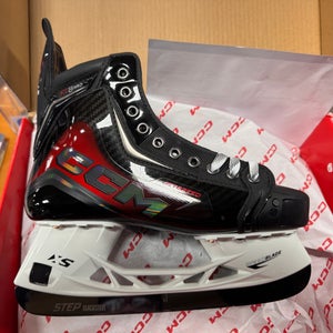 Black 2025 CCM JetSpeed FT8 Hockey Skates Regular Width INT 6.5 (New)