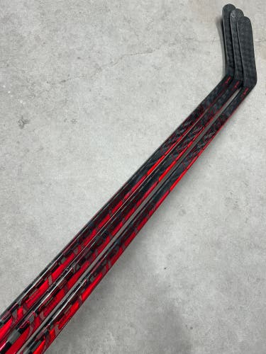 3 PACK 85 Flex Custom PM9 Senior CCM JetSpeed FT4 Pro Left Hand Hockey Stick Pro Stock NHL (New)
