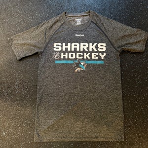 San Jose Sharks Locker Room Performance Shirt (New)