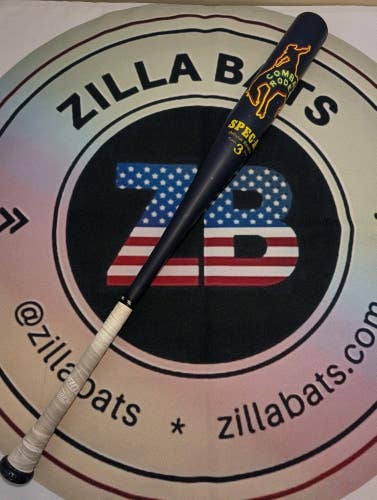 BEAUTIFUL! Combat MFG Midnight Rodeo Saddle Up SPEC-A1 BBCOR Bat 33/30