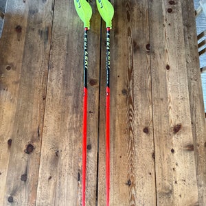 46in (115cm) Leki World Cup Lite SL Racing Ski Poles (Used)