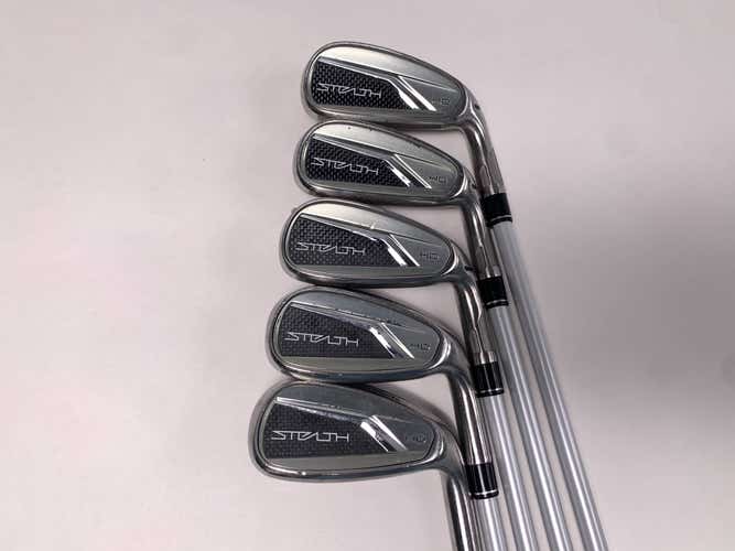 TaylorMade Stealth HD Iron Set 6-PW Aldila Ascent 45g Ladies Graphite Womens RH