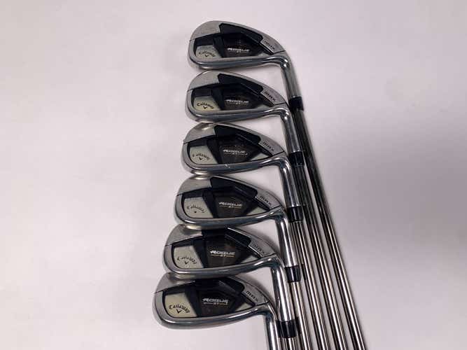 Callaway Rogue ST Max Iron Set 6-PW+AW Recoil ESX 460 F2 Senior Graphite RH