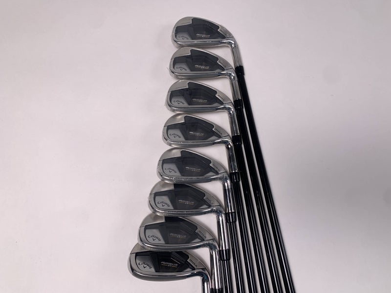Callaway Rogue ST Max Iron Set 5-PW+AW+GW Tensei Blue 65 Regular Graphite RH NEW