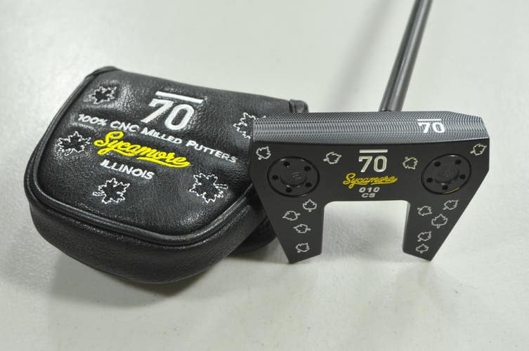 Sub 70 Sycamore 010 Mallet CS 34.5" Putter RH Steel with Head Cover  # 209277
