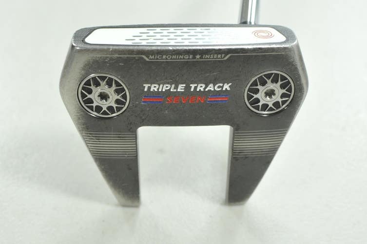 Odyssey Triple Track Seven 34" Putter Right Stroke Lab Steel # 210432