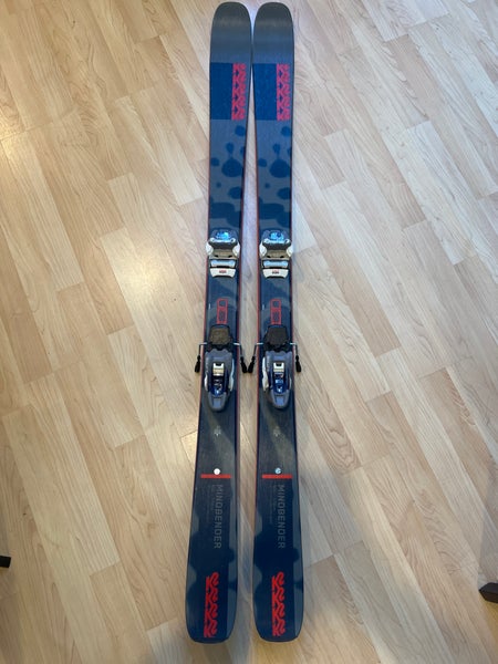 2023 Men's 170cm K2 Mindbender 90C Skis | Marker Squire Bindings (Used)