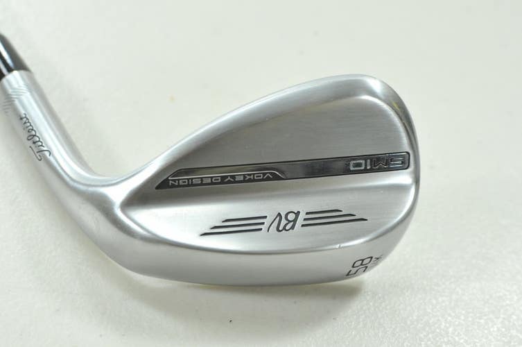 Titleist Vokey SM10 Tour Chrome 58*-14K Wedge Right BV Wedge Flex Steel # 210508