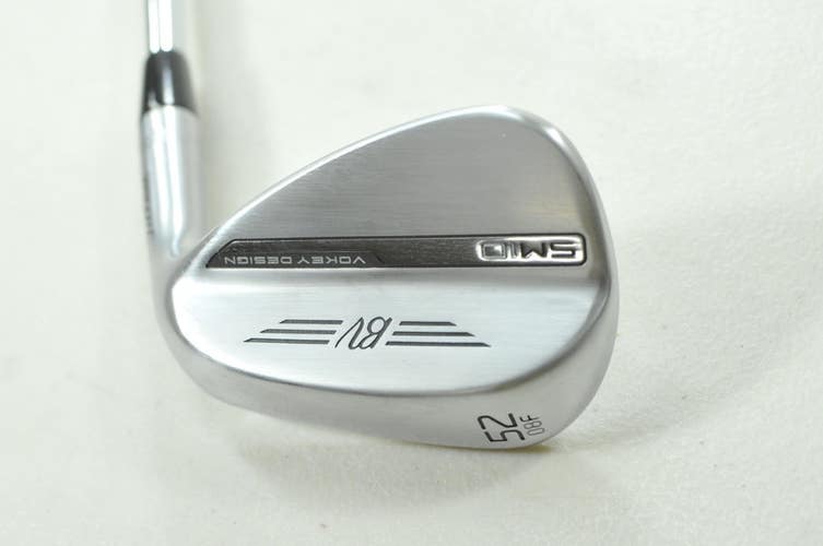 Titleist Vokey SM10 Tour Chrome 52*-08F Wedge Right BV Wedge Flex Steel # 210509