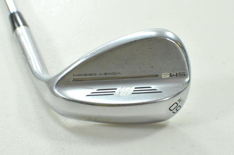 Titleist Vokey SM9 Tour Chrome 60*-08M Wedge Right Rifle 6.5 Steel # 210524