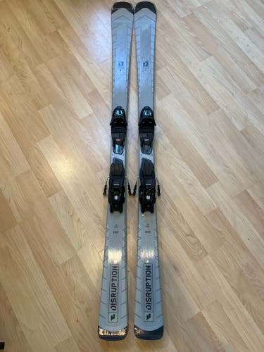 2022 Women's 163cm K2 Disruption Alliance 76 Skis | Marker ERP 10.0 Bindings (Used)