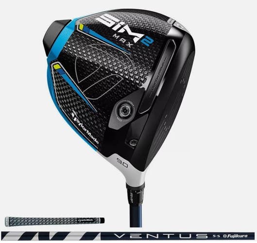 TaylorMade Sim2 MAX Driver 9*, 10.5* Stiff, Regular Choose Loft/Flex NEW