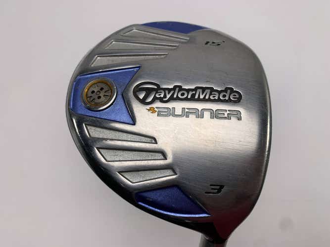 TaylorMade Burner Steel 2007 3 Fairway Wood 15* REAX 50g Ladies Womens RH