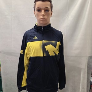 Michigan Wolverines Adidas Full Zip Jacket M NCAA