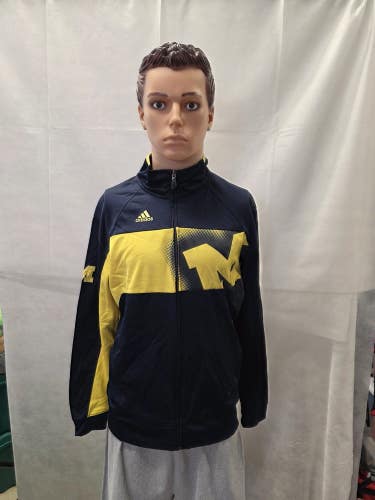 Michigan Wolverines Adidas Full Zip Jacket M NCAA