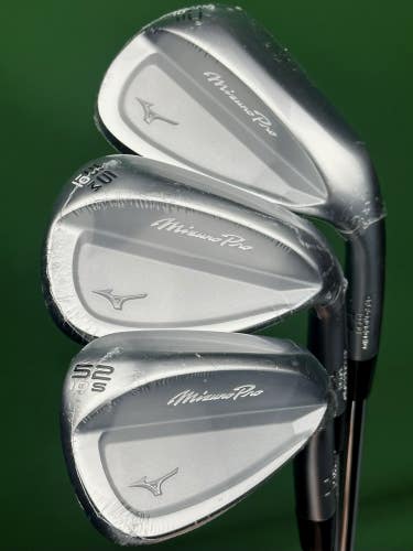 Mizuno Pro T-3 Forged Wedge Set 52-10, 56-10, 60-10 KBS Hi-Rev 2.0 115 NEW!