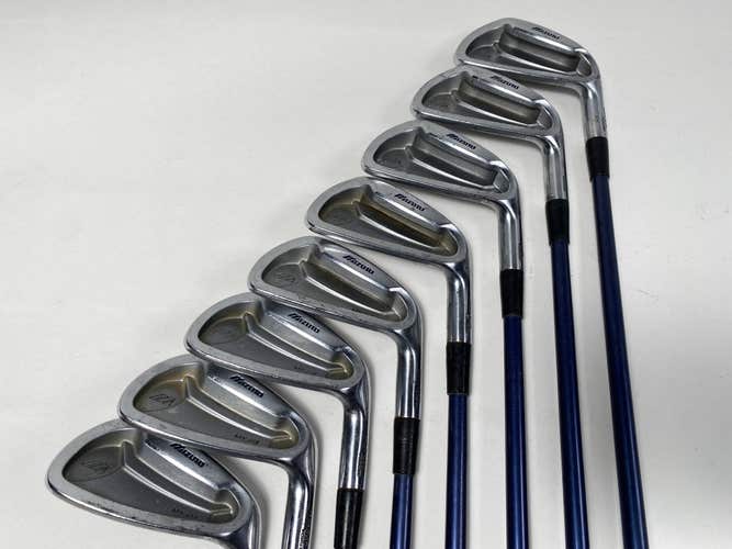 Mizuno MX 23 Iron Set 3-PW Exsar Blue Light Regular Graphite Mens RH