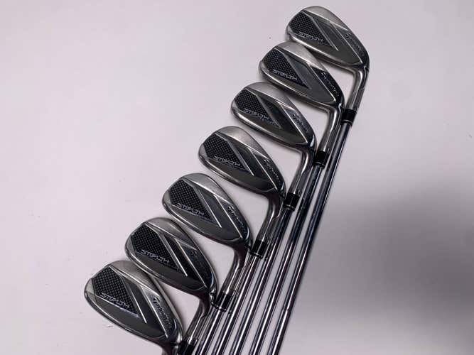 TaylorMade Stealth Iron Set 5-PW+AW KBS Tour Lite Regular Steel Mens RH