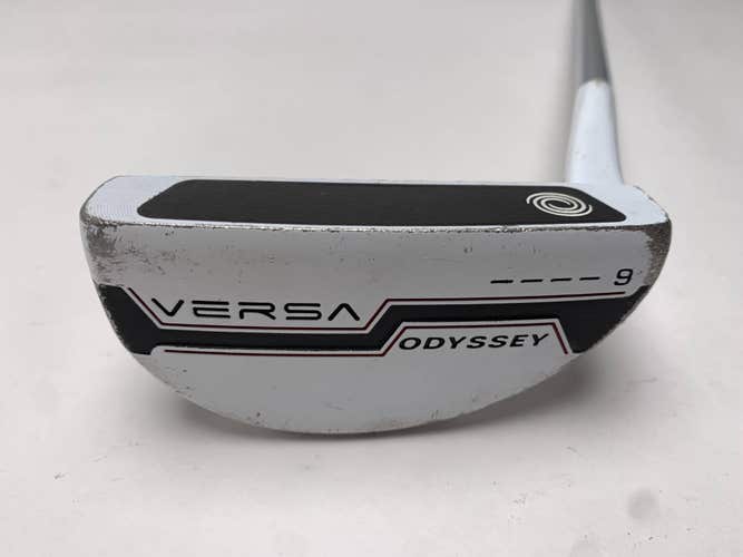Odyssey Versa 9 White Black White Putter 34.5" Mens RH