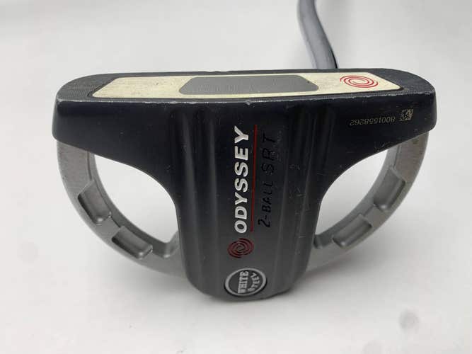 Odyssey White Steel 2-Ball SRT Putter 35" Mens RH