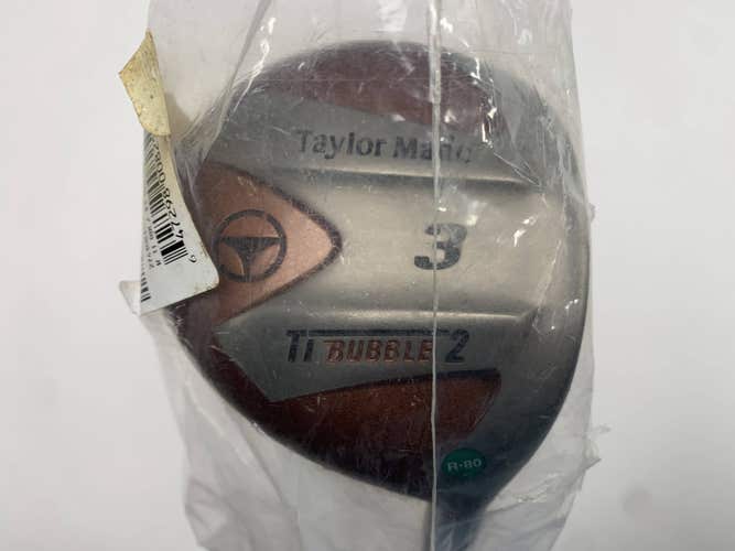 TaylorMade Ti Bubble 2 3 Fairway Wood 15* Bubble 2 80g Regular RH -NEW