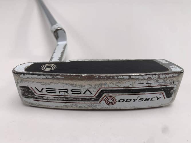 Odyssey Versa 1 White Black White Putter 35" Mens LH