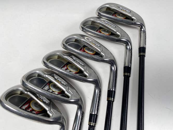 TaylorMade Burner XD Iron Set 7-PW+AW+SW REAX SuperFast 65g Senior Graphite RH