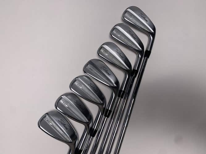 Titleist T100 2023 Iron Set 4-PW True Temper AMT Tour White S300 Stiff Steel RH